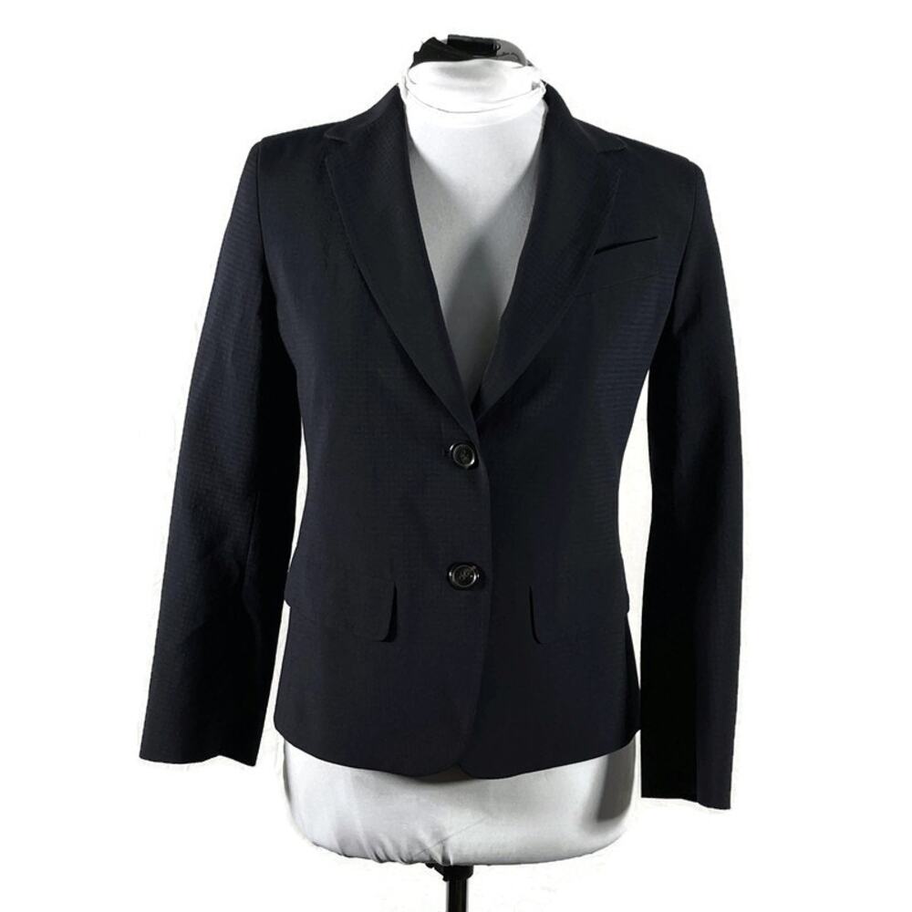 Weekend MaxMara Women's Wool Blazer Navy US 6